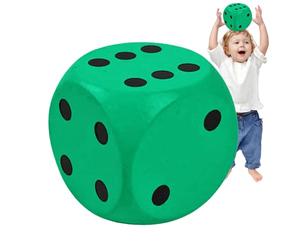 Grands dés Jumbo - 15 cm, dés souples, grand cube de jeu, enseignement des mathématiques en classe, tableau pédagogique | Jeux comme cadeau d'anniversaire, exercices de team building, dés, soulagement