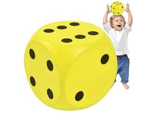 Grands dés souples de 15 cm, grand jeu, salle de enseignement des mathématiques, cube en mousse, aide aux jeux de société pour cadeau d'anniversaire, activités pratiques, aide à l'apprentissa