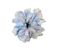 Grands élastiques à cheveux, chouchous for femme, chouchous for cheveux 1 pièce dégradé de couleurs for femme, chouchous en maille imprimé floral, attaches élastiques for cheveux, accessoires for chev