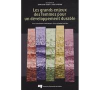 Grands enjeux des femmes pour un developpement durable - Gaudet/lafortun - Presses Universite Du Quebec - broché - Etude