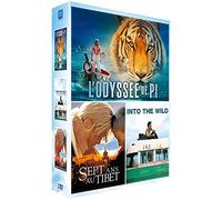 Grands espaces : L'odyssée de Pi + Sept ans au Tibet + Into the Wild [Pack]