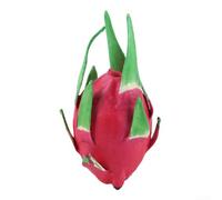 Grands fruits artificiels pour présentoirs d'événements, options de décoration d'intérieur réalistes pour une amélioration esthétique vive (petit fruit du dragon)