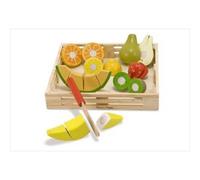 Grands fruits en bois à découper