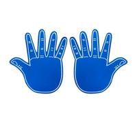 Grands gants réutilisables en mousse pour encourager les matchs de basket-ball, les esprits d'équipe, les célébrations des célébrations des deux côtés