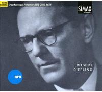 Robert Riefling – Grands interprètes norvégiens Vol. IV : Sonates Op.109–111, Concertos n°4 & 5