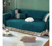 Grands jetés de canapé en Chenille pour canapé 3 ou 4 Places, antidérapants, Style Chinois. Couvertures Extra Larges pour Fauteuil et lit. Décoration intérieure Confortable et chal