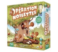 Auzou – Jeu d'ambiance Opération Noisettes – Marron et Vert