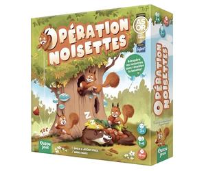 Grands Jeux Opération Noisettes, Marron et Vert