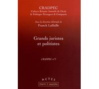 Grands Juristes Et Politistes