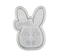 Grands lapins Moule en résine de silicone robuste pour castes époxy, bijoux, plateaux, fabrication de fournitures artisanales, projets d'utilisation quotidienne