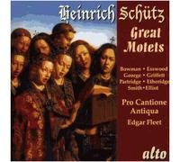Schütz – Grands Motets – Pro Cantione Antiqua, Fleet – Alto