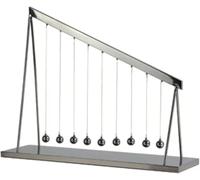 Grands Newtons Cradle 10 Balles d'équilibre en métal