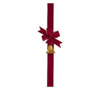 Grands nœuds de Noël réutilisables - 104,14 cm - Rouge | Nœuds d'armoire de Noël rouges pour meubles, mur, garde-manger, salon, maison de location, A