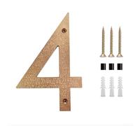 Grands numéros de maison de 20,3 cm avec un support flottant unique, conçus pour une haute visibilité et une installation facile (4)