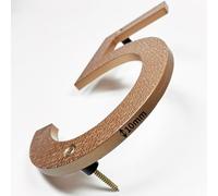 Grands numéros de maison flottants de 20,3 cm pour mur extérieur, garage, portail ou allée - Plaque d'adresse en ABS doré avec effet ombre, Ga d'extérieur moderne (6)