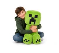 Grands peluches XXL - Compatibles avec Stitch, Sonic, Spider-Man, Rue Sésame, Grinch, Minecraft & plus Original Licence 70-120cm (Creeper 65cm)