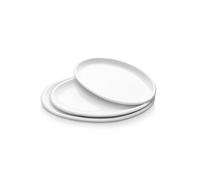 DOWAN Grands plats de service, plats de service ovales de 40,6 cm / 35,6 cm / 30,5 cm