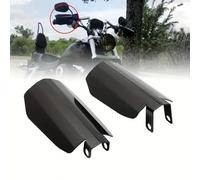 Grands protège-mains pour le tourisme : les petits protège-mains sont conçus pour le style d'embrayage à câble, le protège-main plus long va du côté de l'embrayage du câble