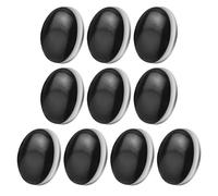 Grands rideaux de douche, nappes externes, stylos en silicone multi-usages - 10 aimants avec réserves d'essai externes résistantes au bruit