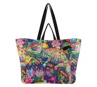 Grands sacs fourre-tout légers pour la cuisine, les courses, pour homme, spa, douche, beauté caméléon