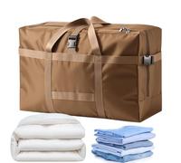 Grands Sacs | Pliable Grande capacité imperméable avec Fermeture éclair - Sac Duffel Pliable | pour couvertures, Chaussures, décorations, vêtements, Garde-Robes, Rangement,