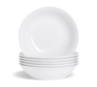 Grands saladiers blancs pour les pâtes - 253 mm (10 pouces) - Boîte de 12