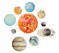 Grands Stickers Muraux Planètes Espace Système Solaire