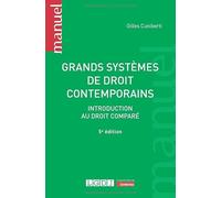 Grands systèmes de droit contemporains: Introduction au droit comparé