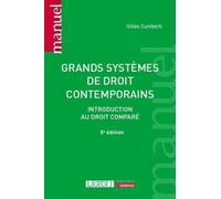Grands systèmes de droit contemporains: Introduction au droit comparé