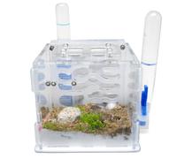 GrandSail Fourmilière Artificielle en Acrylique - Kit d'élevage Complet avec Système d'hydratation Automatique - Nid à Fourmis Éducatif pour Débutants - Labyrinthe d'observation Nature (sans Fourmis)