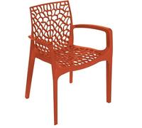 GRANDSOLEIL 22 Fauteuils Gruvyer polypropylène orange