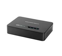 Grandstream Téléphone VoIP ATA HT814 HandyTone – Cryptage AES, 4 ports, double bande v2