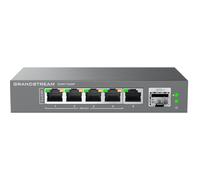 Grandstream Commutateur multigigabit 2,5 Non géré avec 5 gigE 2,5 (4 x PoE), 1 x SFP+ GWN7700MP