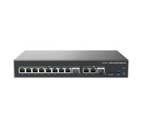 Grandstream GCC6011 IPPBX intégré (10 utilisateurs, 4 appels simultanés) + Pare-feu de classe entreprise + Routeur VPN + 2 x 2,5 Go, 10 x GigE Network Switch