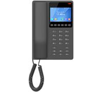 Grandstream ghp631 ghp631 compact ip phone noir, 2 comptes sip, 2 lignes. 1 port 10/100 poe. écran lcd couleur 480x320 (3,5 pouces). peut être utilisé sur la table ou sur le mur. pas d'alimentation.
