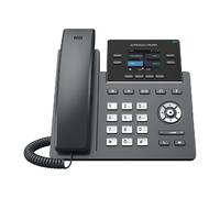 Grandstream GRP2612G Téléphone IP avec 2 comptes SIP, écran couleur LCD, PoE et audio HD.