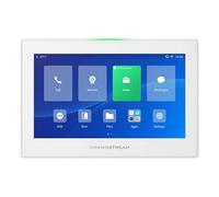 Grandstream Interphone HD GSC3574 – Écran tactile 7" – Appels audio HD – 8 ports d'alarme – Blanc