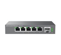 GRANDSTREAM GWN7700M Switch Non géré 2,5 G Multi-Gigabit, Ports : 5 x 2,5 GbE RJ45, 1 x SFP+, boîtier en métal, PSU 12 V/1 A Marque
