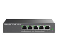 Grandstream Networks GWN7700P commutateur réseau Non-géré Gigabit Ethernet (10/100/1000) Connexion Ethernet, supportant l'alimentation via ce port (PoE) Noir