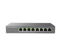 Grandstream GWN7711P Commutateur géré, couche 2-Lite, 8 x GigE, 4 x PoE/PoE+ ou mode de sortie +24VDC