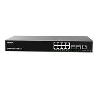 GRANDSTREAM GWN7811P Switch gérable Couche (Layer) 3. Ports : 8X GbE RJ45 PoE 802.3 AF/at, 30 W par Port, 2 x SFP+, sans Ventilateur Marque