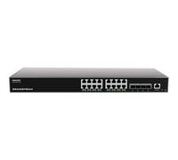 GRANDSTREAM GWN7812P Switch gérable Couche (Layer) 3. Ports : 16x GbE RJ45 PoE 802.3 AF/at, +30 W par Port, 4 x SFP+ Marque