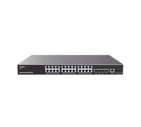 Grandstream Commutateur réseau géré L3 GWN7813P - 24x RJ45 + 4 SFP+, PoE+ 360W, 128Gbps, QoS & Cloud