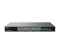 Grandstream GWN7822P Commutateur réseau PoE multi-Gigabit géré de couche 3, 8 x 2,5 GigE PoE++, 4 x 10 G SFP+, 16 x GigE PoE