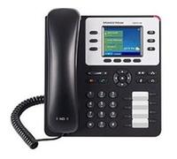 Grandstream Networks GXP2130 V2 téléphone fixe Noir, Blanc 3 lignes LCD