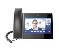 Grandstream Networks GXV3380 téléphone Fixe Noir 16 Lignes IPS WiFi