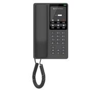 Grandstream Networks GHP621W téléphone fixe Noir 2 lignes LCD Wifi