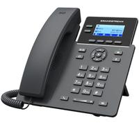 Grandstream téléphone fixe GRP2602P 2 lignes LCD Wi-Fi Noir