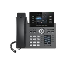 Grandstream Networks GRP2614 téléphone Fixe Noir 4 Lignes TFT WiFi