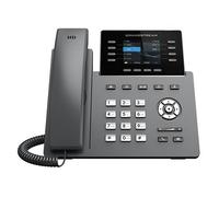 Grandstream Networks GRP2624 téléphone fixe Noir 8 lignes TFT Wifi